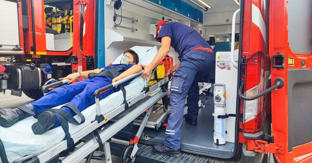 Karetka od wtorku stacjonuje w peryferyjnej dzielnicy Hałcnów