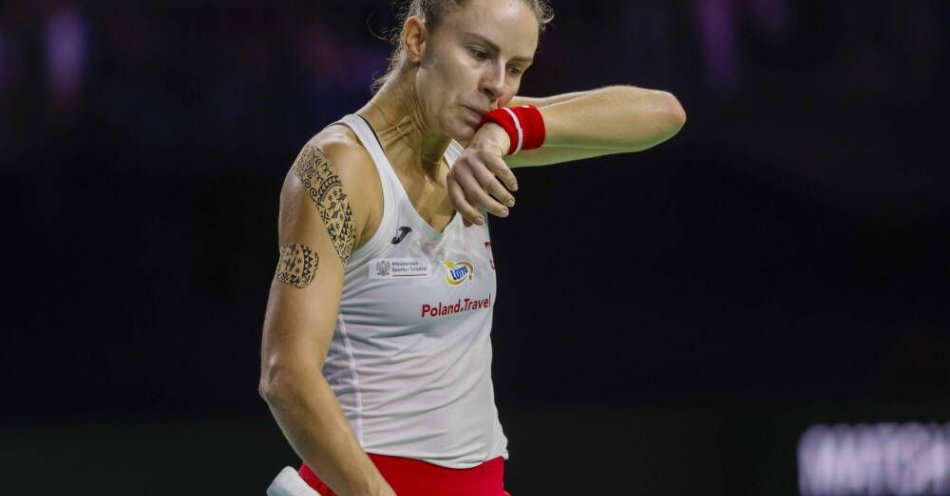 zdjęcie: Turniej WTA w Brisbane - porażka Magdy Linette już w pierwszej rundzie / fot. PAP