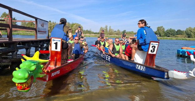 IV Mistrzostwa Smoczych Łodzi Służb Mundurowych w Chełmnie