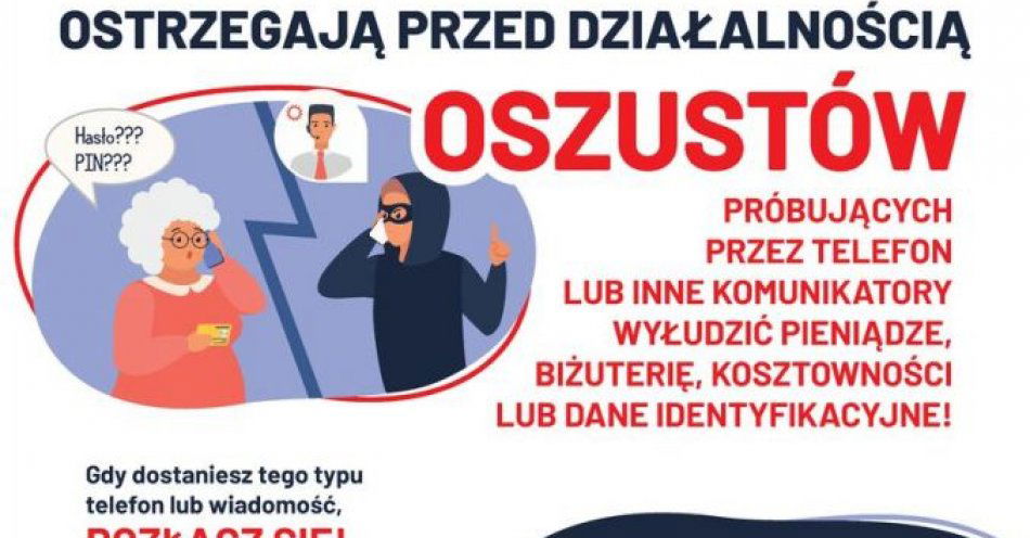 zdjęcie: Poczta sąsiedzka czyli dobra rada od sąsiada. Akcja społeczna przeciwko oszustom / fot. KPP Puławy