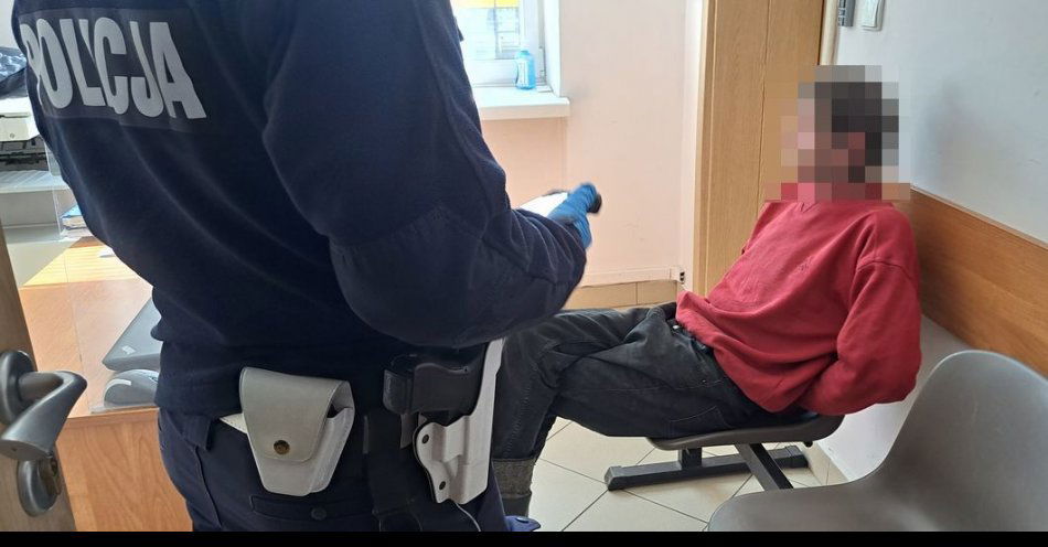 zdjęcie: Kierował ciągnikiem mając 3 promile / fot. KPP Bielsk Podlaski