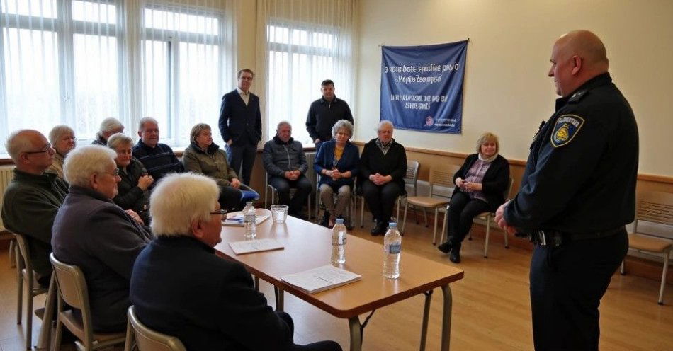 zdjęcie: Debata w Potoku Wielkim o bezpieczeństwie seniorów / TM/ przykładowa ilustracja