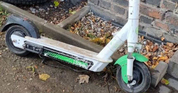 Policjanci zatrzymali mężczyznę w związku z narkotykami i kradzieżą hulajnogi