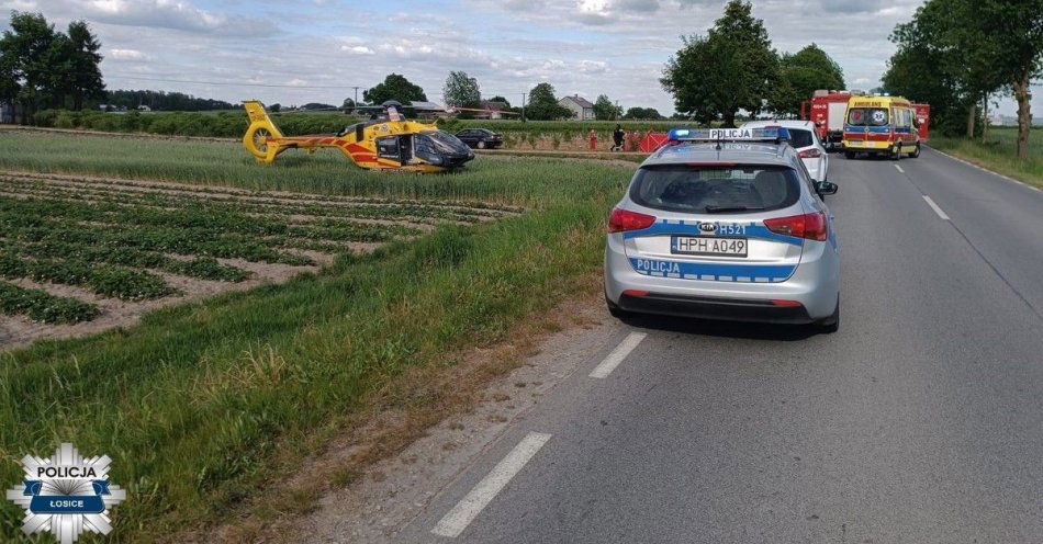 zdjęcie: Wyjaśniamy okoliczności tragicznego zdarzenia w Wólce Nosowskiej / fot. KPP w Łosicach