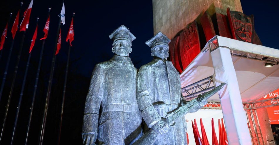 zdjęcie: W Poznaniu uczczono pamięć bohaterów powstania wielkopolskiego / fot. PAP