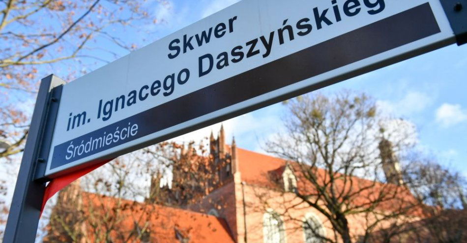 zdjęcie: Ignacy Daszyński upamiętniony w Gdańsku / fot. PAP