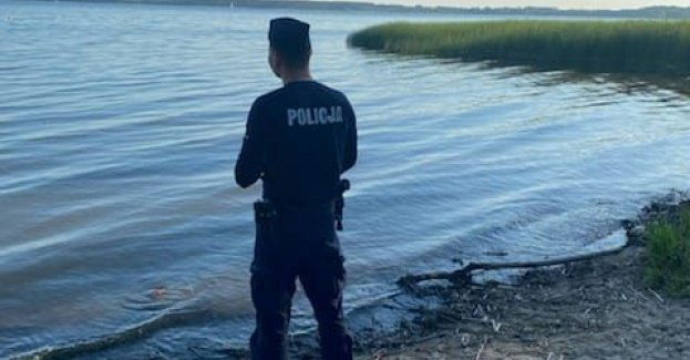 Znaleziony pocisk artyleryjski w jeziorze Niegocin