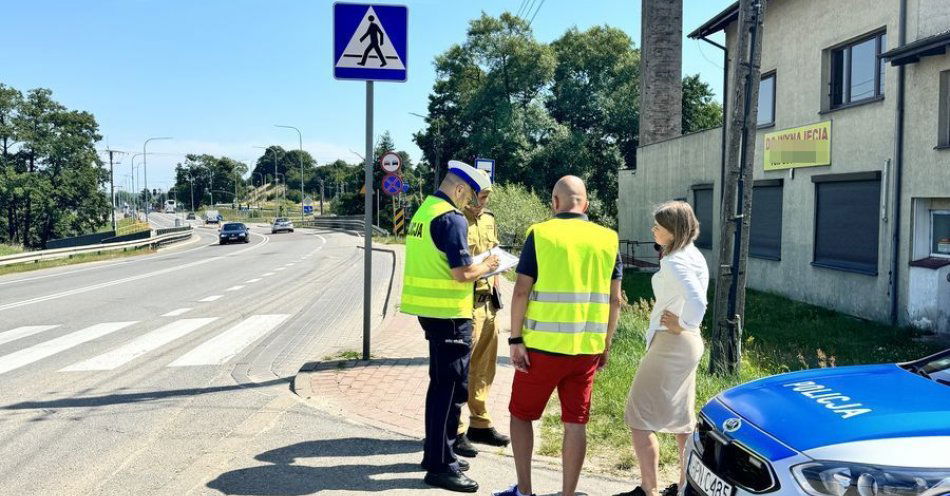 zdjęcie: Specjalna komisja badała miejsce wypadku ze skutkiem śmiertelnym w Gościcinie / fot. KPP w Wejherowie