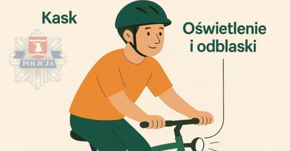 zdjęcie: Bezpieczeństwo na rowerze - jak zadbać o siebie i innych na drodze / fot. KPP Międzyrzecz