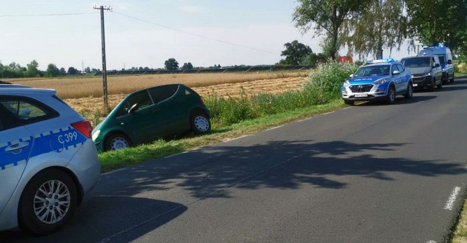 zdjęcie: Policyjny pościg za kierowcą osobówki / fot. KMP w Toruniu