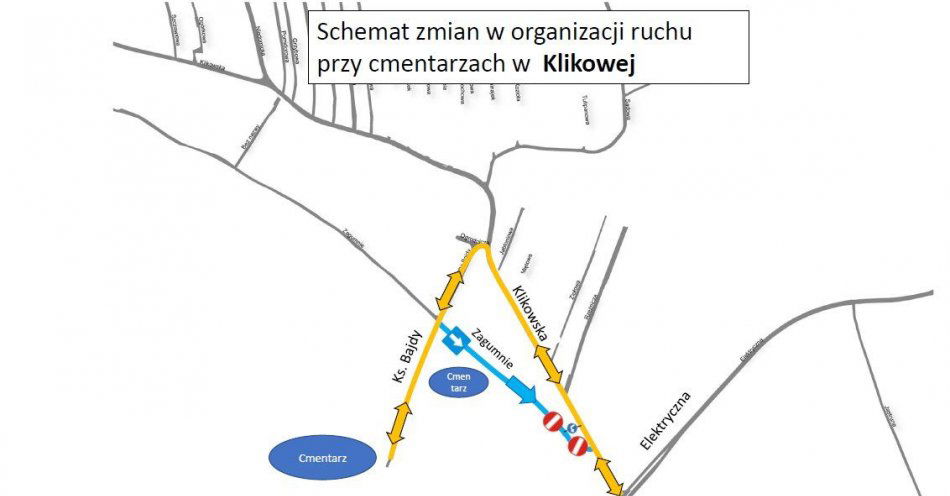 zdjęcie: Zmiany w organizacji ruchu w okresie Wszystkich Świętych w regionie tarnowskim / fot. KMP w Tarnowie