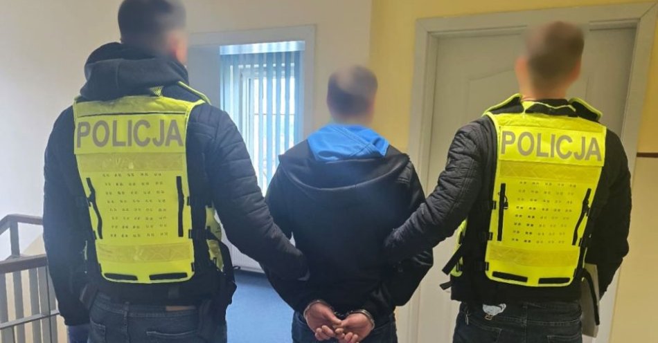 zdjęcie: Policjanci zatrzymali mężczyznę, który był poszukiwany w związku z kradzieżą pojazdu. Sprawcę rozpoznał dzielnicowy będący na urlopie / fot. KPP w Lidzbarku Warmińskim
