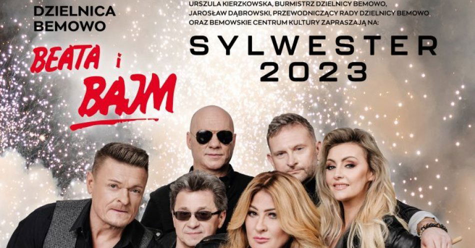 zdjęcie: Będzie pięknie! Sylwester 2023 na Bemowie / fot. nadesłane