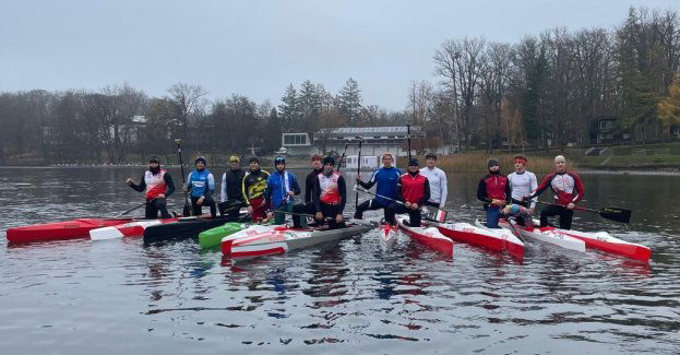 Kanadyjkarze w większym składzie w Wałczu. Głazunow i Kitewski trenują z kadrą