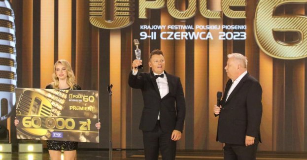 Nagroda "Premier" 60. KFPP w Opolu dla Rafała Brzozowskiego