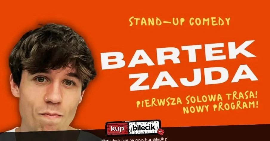 zdjęcie: Bartek Zajda: 1 Solowa Trasa / kupbilecik24.pl / BARTEK ZAJDA: 1 SOLOWA TRASA