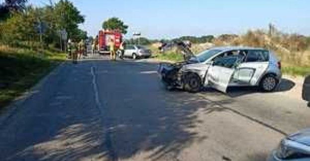 Wypadek w Białej, poszkodowana kobieta trafiła do szpitala