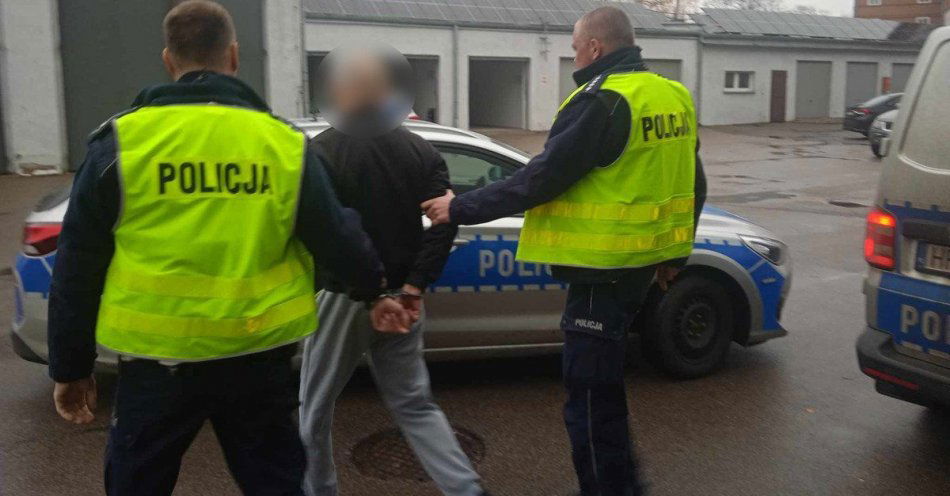 zdjęcie: Napadł z gazem na jubilera. 30-latek został tymczasowo aresztowany / fot. KPP w Kętrzynie