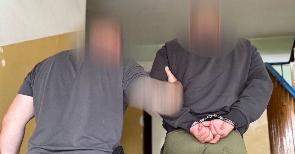 zdjęcie: Podpalił mercedesa - operacyjni namierzyli podejrzanego 42-latka / fot. KPP w Tczewie