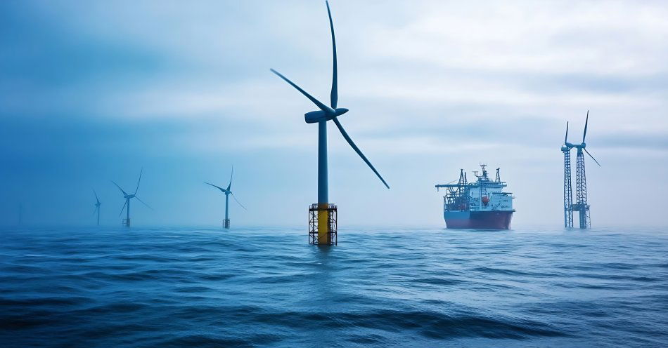 zdjęcie: Zamontowano pierwsze turbiny na budowanej farmie wiatrowej Baltic Power / v7110196