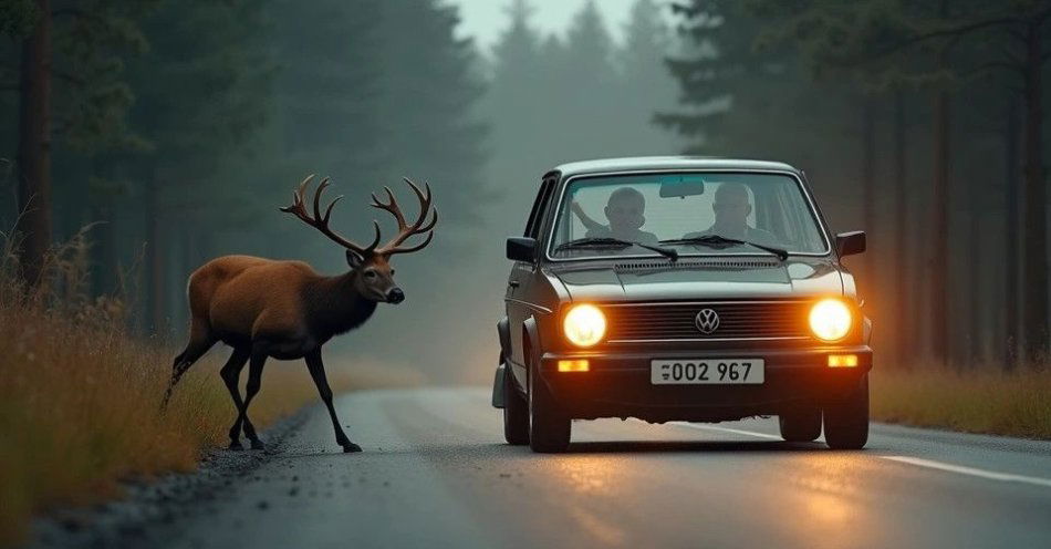 zdjęcie: Dzikie zwierzęta na drodze: jak uniknąć kolizji / TM/ przykładowa ilustracja