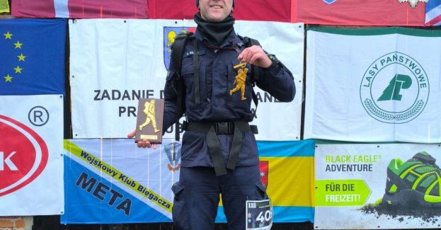 Mysłowicki policjant najlepszy w Maratonie Komandosa