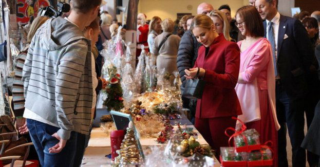 Pierwsza dama Marta Nawrocka odwiedziła Międzynarodowy Kiermasz Dobroczynny