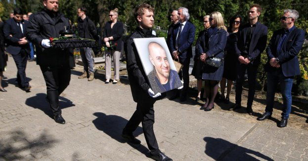 Wolontariusz, który zmarł raniony na Ukrainie, spoczął na cmentarzu w Poznaniu