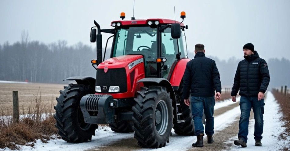zdjęcie: Zatrzymano sprawców kradzieży ciągnika w gminie Koniusza / TM/ przykładowa ilustracja
