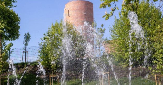 Czasowe przerwy w pracy fontann na Górze Zamkowej