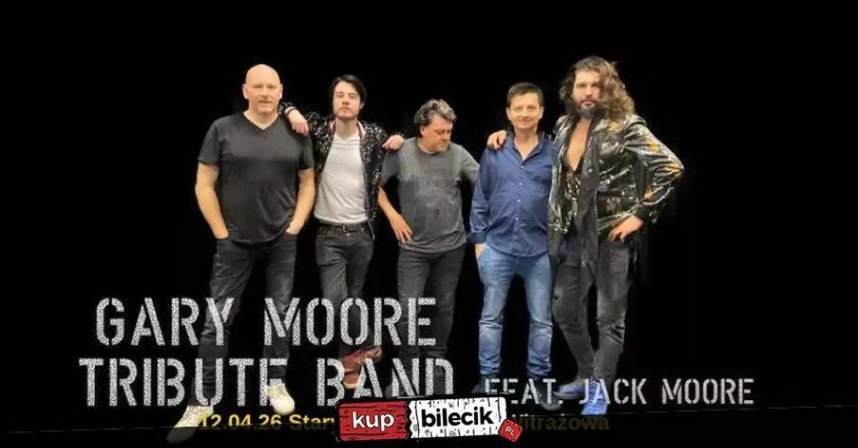 zdjęcie: GARY MOORE TRIBUTE BAND feat. JACK MOORE we Wrocławiu! / kupbilecik24.pl / GARY MOORE TRIBUTE BAND feat. JACK MOORE we Wrocławiu!