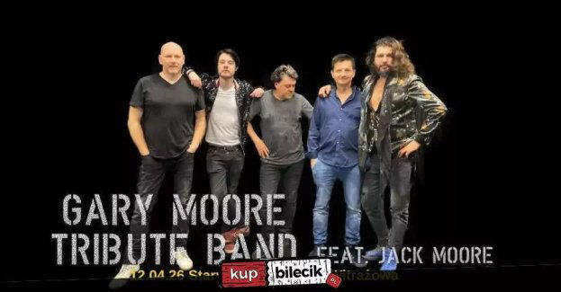 GARY MOORE TRIBUTE BAND feat. JACK MOORE we Wrocławiu!