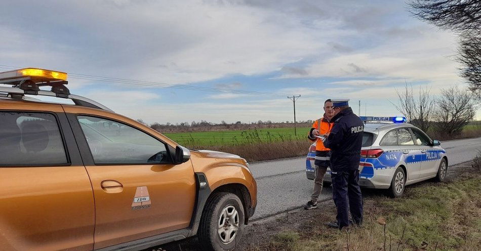 zdjęcie: Specjalna komisja badała przyczyny wypadku śmiertelnego w Trąbkach Wielkich / fot. KPP w Pruszczu Gdańskim