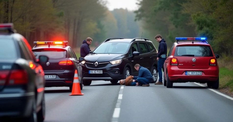 zdjęcie: Jak zachować się na miejscu wypadku drogowego / TM/ przykładowa ilustracja