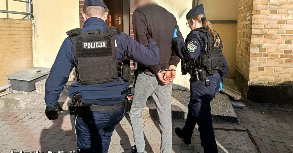 zdjęcie: Recydywista z Sulechowa zatrzymany po pościgu za złamanie zakazu / fot. KMP Zielona Góra recydywista włamywacz