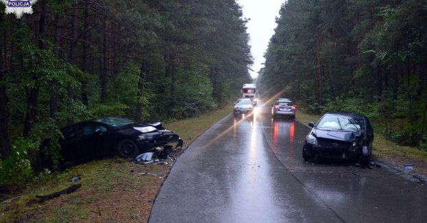 Nadmierna prędkość przyczyną wypadku