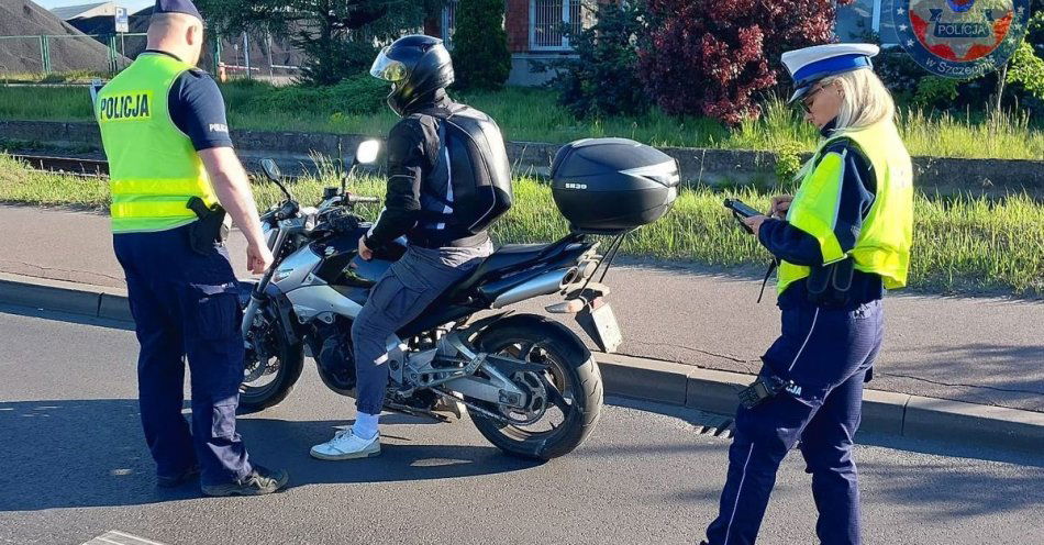 zdjęcie: Sezon motocyklowy już trwa - dla każdego znajdzie się miejsce na drodze / fot. KMP w Szczecinie