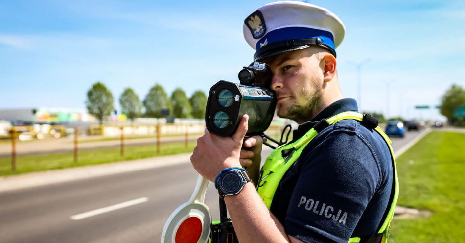 zdjęcie: Prędkość pod lupą białostockiej drogówki / fot. KMP Białystok