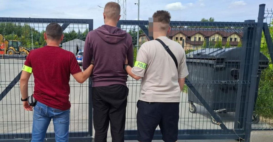 zdjęcie: Włamywacze wpadli na gorącym uczynku / fot. KMP Lublin