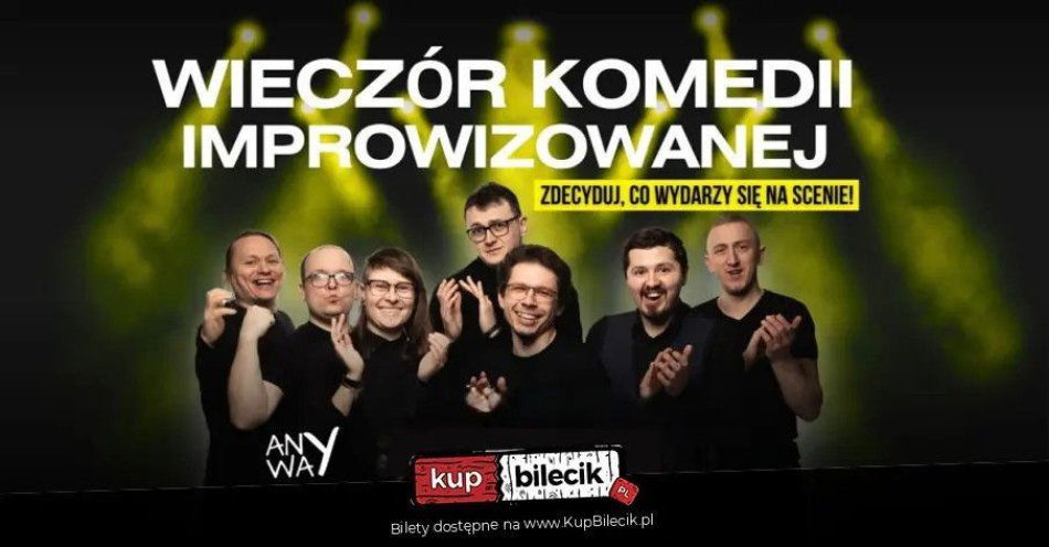 zdjęcie: Wieczór komedii improwizowanej / kupbilecik24.pl / Wieczór komedii improwizowanej