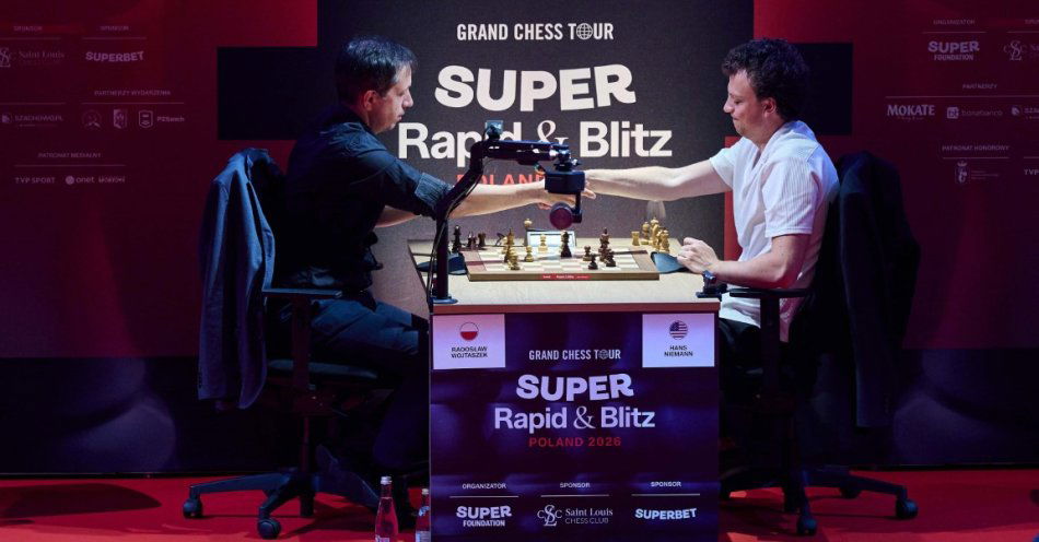 zdjęcie: Gwiazda Netflixa prowadzi w Super Rapid & Blitz Poland. Hans Niemann w świetnej dyspozycji w Warszawie / fot. nadesłane