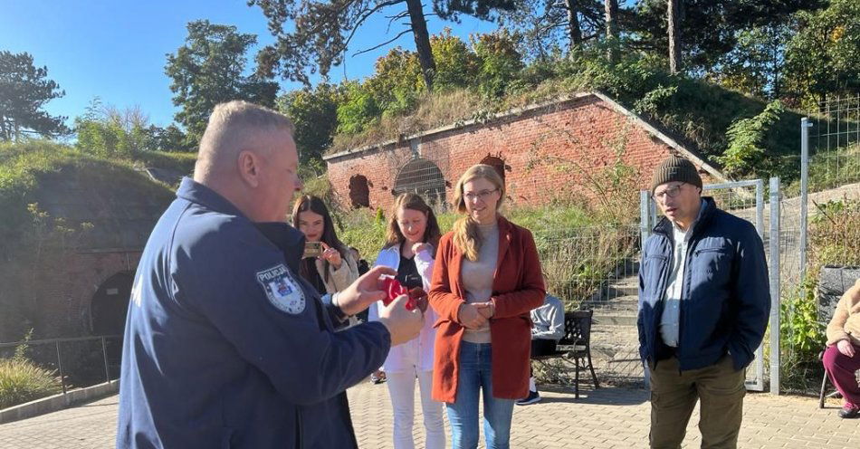 zdjęcie: Spotkanie z podopiecznymi Domu Pomocy Społecznej Kraft Haus / fot. KMP w Toruniu