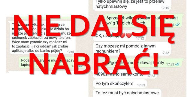 Sądziła, że pomaga synowi. Straciła niemal 5 tysięcy złotych