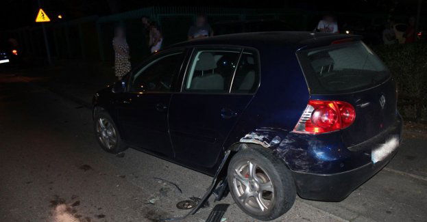 Uszkodzenie pojazdów na ul. Goslara w Tarnowie