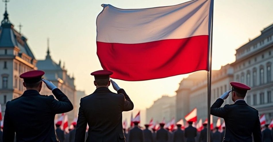 zdjęcie: Jak eksponować flagę i szanować hymn narodowy / TM/ przykładowa ilustracja