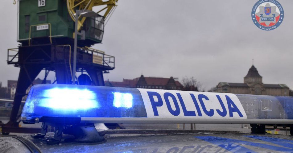 zdjęcie: Szybka i skuteczna interwencja policjantów z Komisariatu Szczecin - Nad Odrą uratowała życie kobiety / fot. KMP w Szczecinie