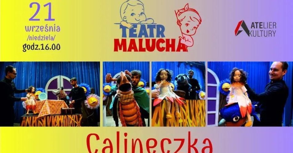 zdjęcie: Teatr Malucha - Calineczka - spektakl dla dzieci w wykonaniu grupy O!Teatr / kupbilecik24.pl / Teatr Malucha -