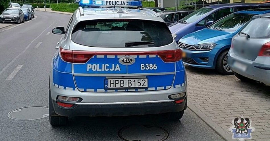 zdjęcie: Przestępca drogowy tym razem zatrzymany na Piaskowej Górze / fot. KMP w Wałbrzychu