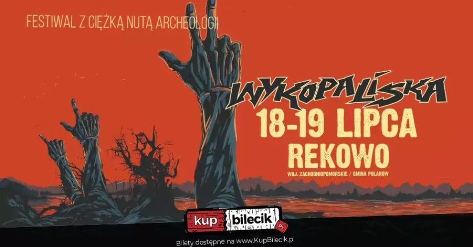 zdjęcie: festiwal WYKOPALISKA Rekowo / kupbilecik24.pl / festiwal WYKOPALISKA Rekowo