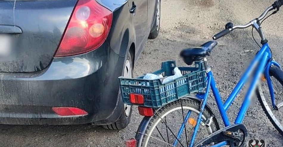 zdjęcie: Nietrzeźwy 31-latek za kierownicą roweru. Mandat 2,5 tysiąca złotych / fot. KMP w Wałbrzychu
